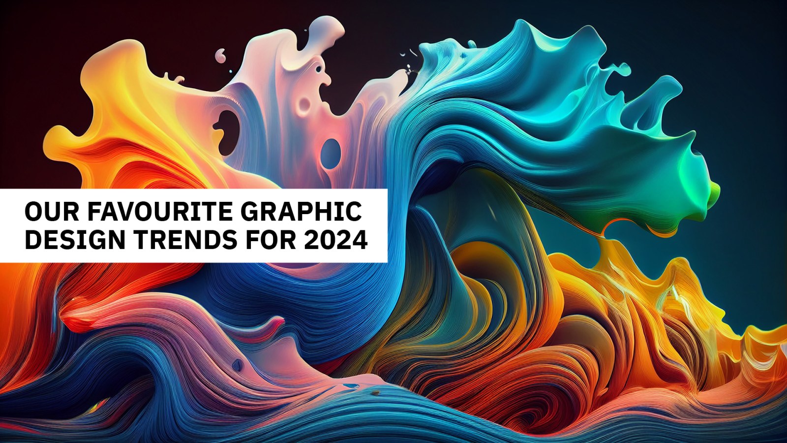 Our favourite graphic design trends for 2024